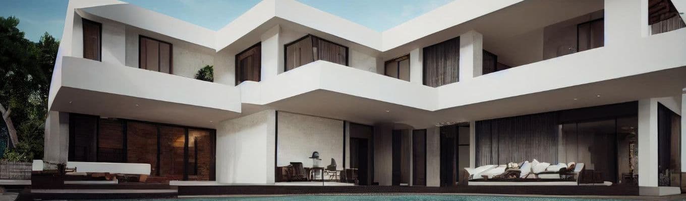 Kulcsrakész luxusház grafikai látványterve